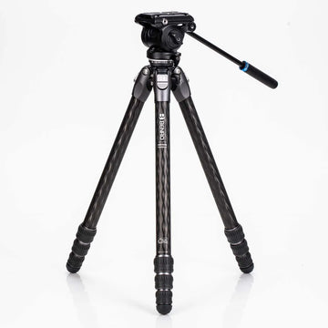 Benro Tortoise 34C Carbon Fiber 3 Series Tripod System with S4Pro Video Head